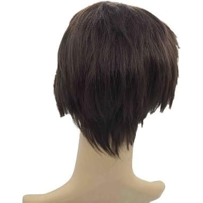 DILLARDS Short Straight Brown Wig Natural Looking Wig For Daily Use - Image 2